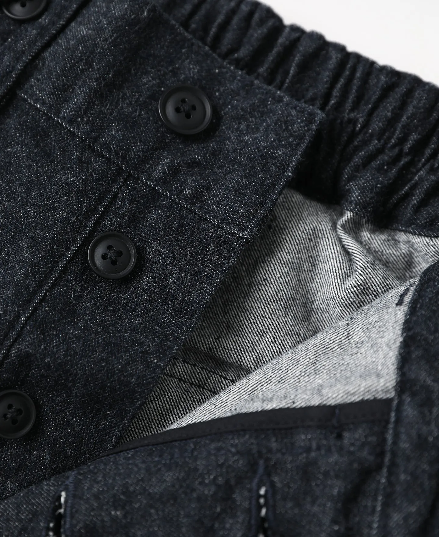 12oz US Army MOD Wide-Leg Denim Trousers