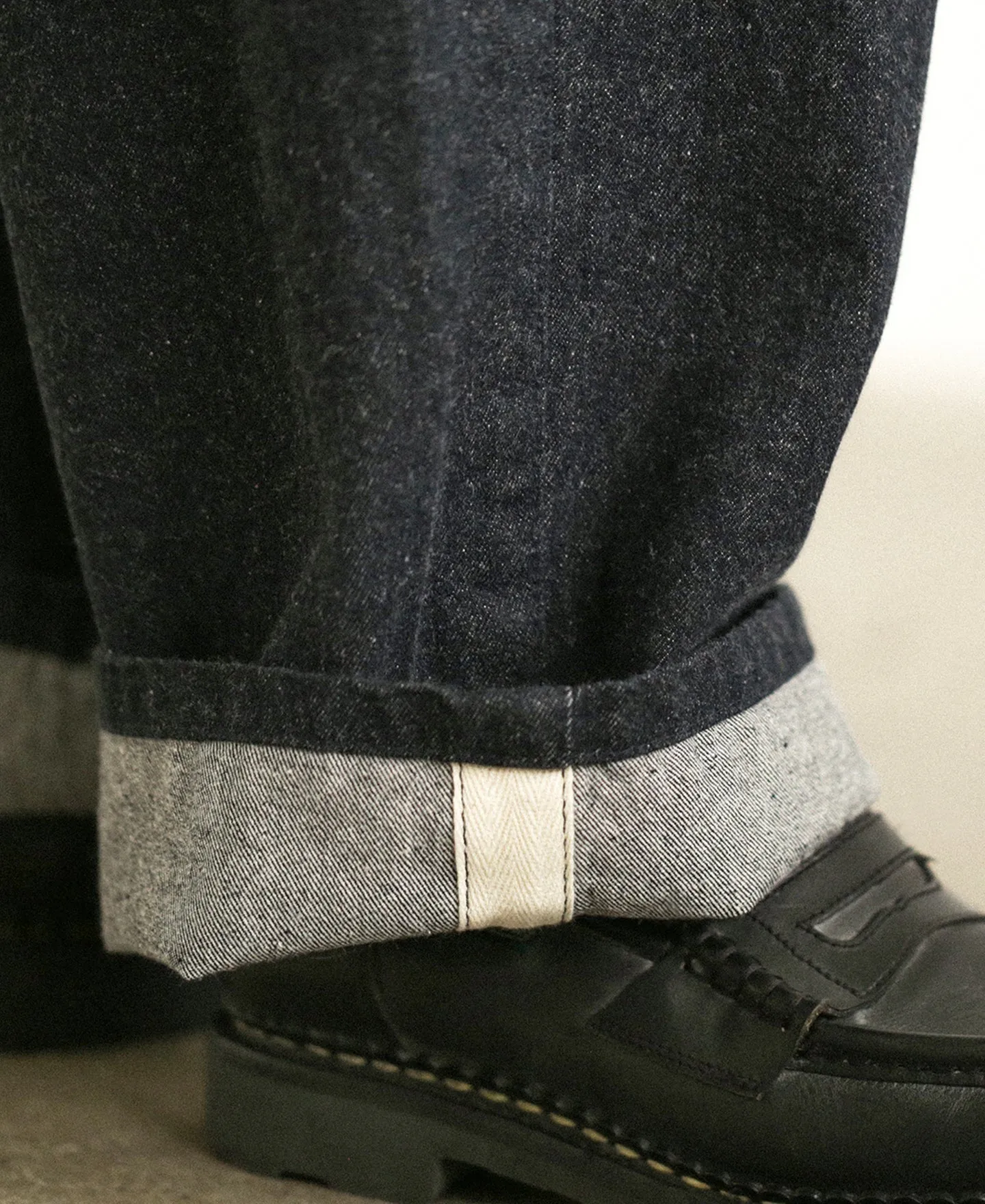 12oz US Army MOD Wide-Leg Denim Trousers