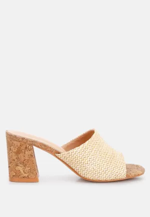 Addie Raffia Slip-On Sandals  Your Breezy, Boho-Chic Essential