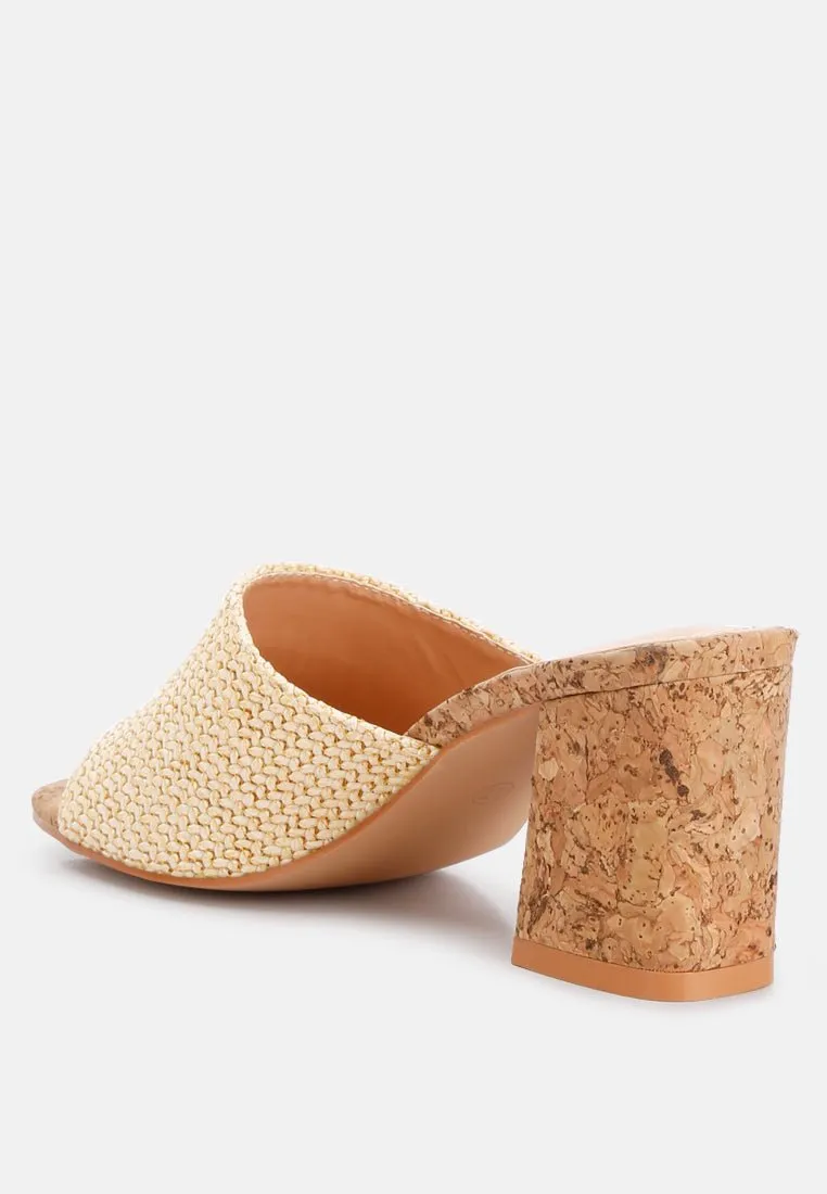 Addie Raffia Slip-On Sandals  Your Breezy, Boho-Chic Essential