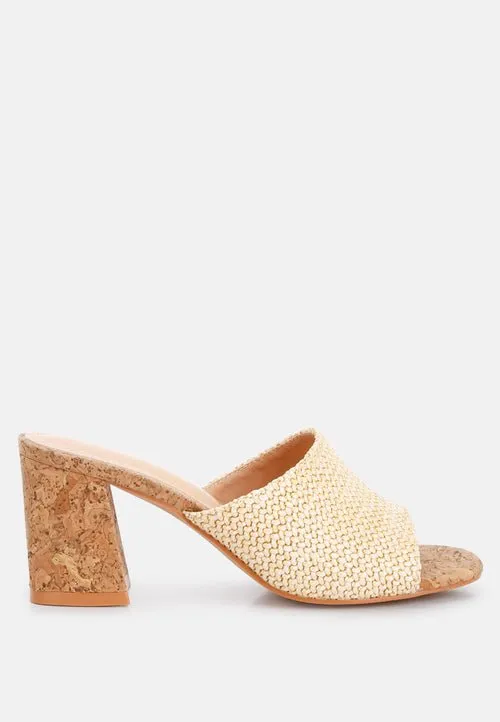Addie Raffia Slip-On Sandals  Your Breezy, Boho-Chic Essential