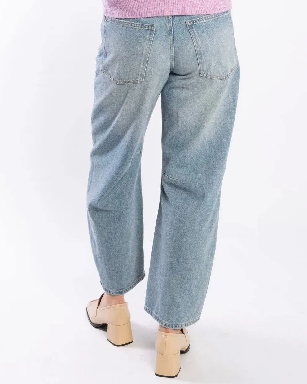 Balloon Jean - Vintage Blue