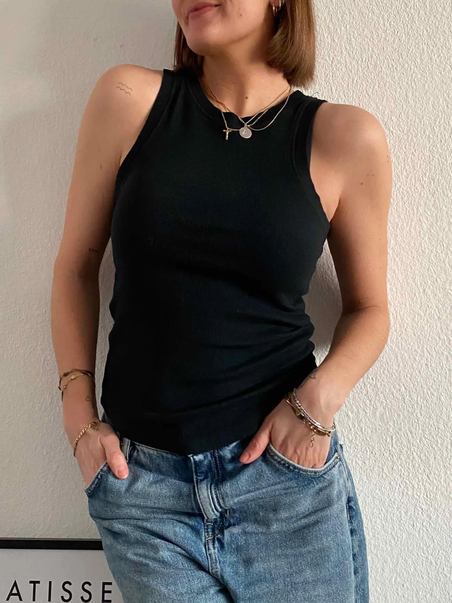 Basic Tank Top - Black
