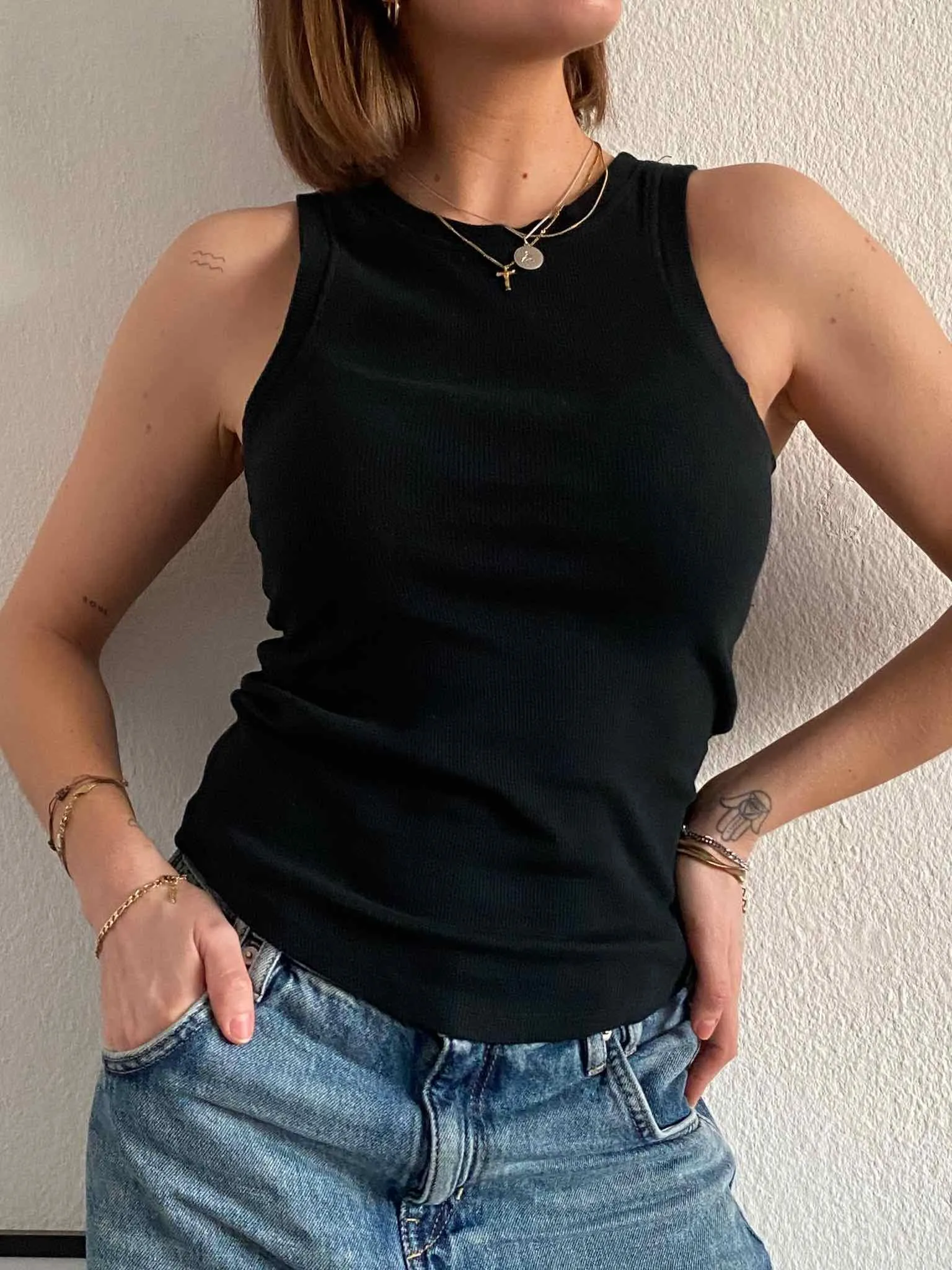 Basic Tank Top - Black