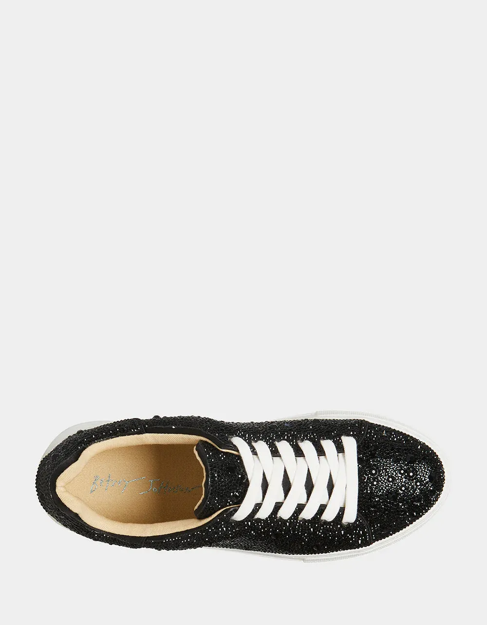 BETSEY JOHNSON SIDNY BLACK SNEAKER