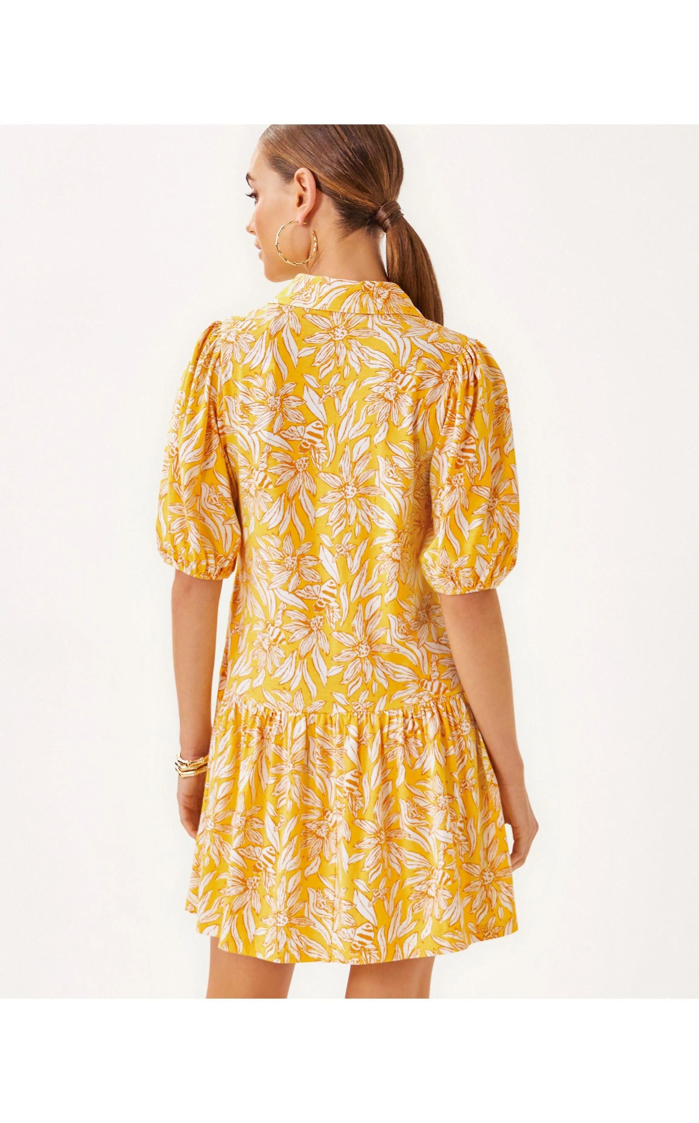 Bingley Dress Hideaway Honeycomb