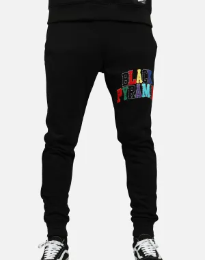Black Pyramid VARSITY LETTER JOGGER PANTS