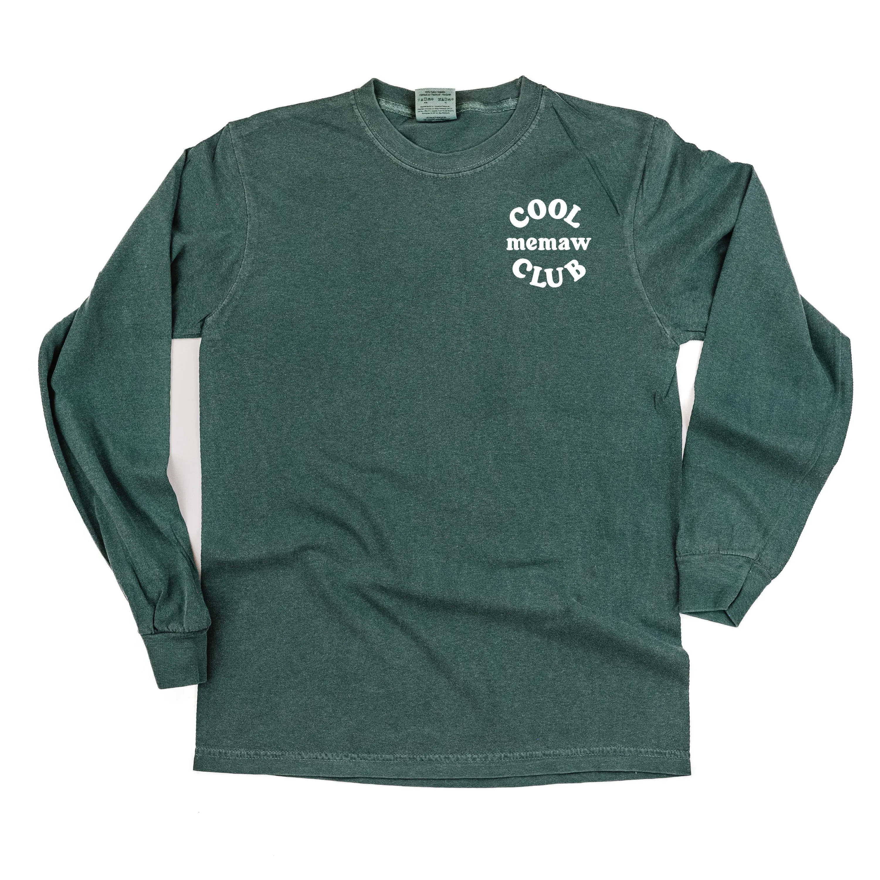 COOL Memaw CLUB - Pocket Design - LONG SLEEVE COMFORT COLORS TEE