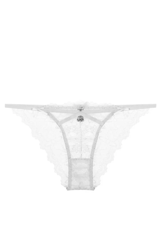 French Cut Floral Lace Bikini