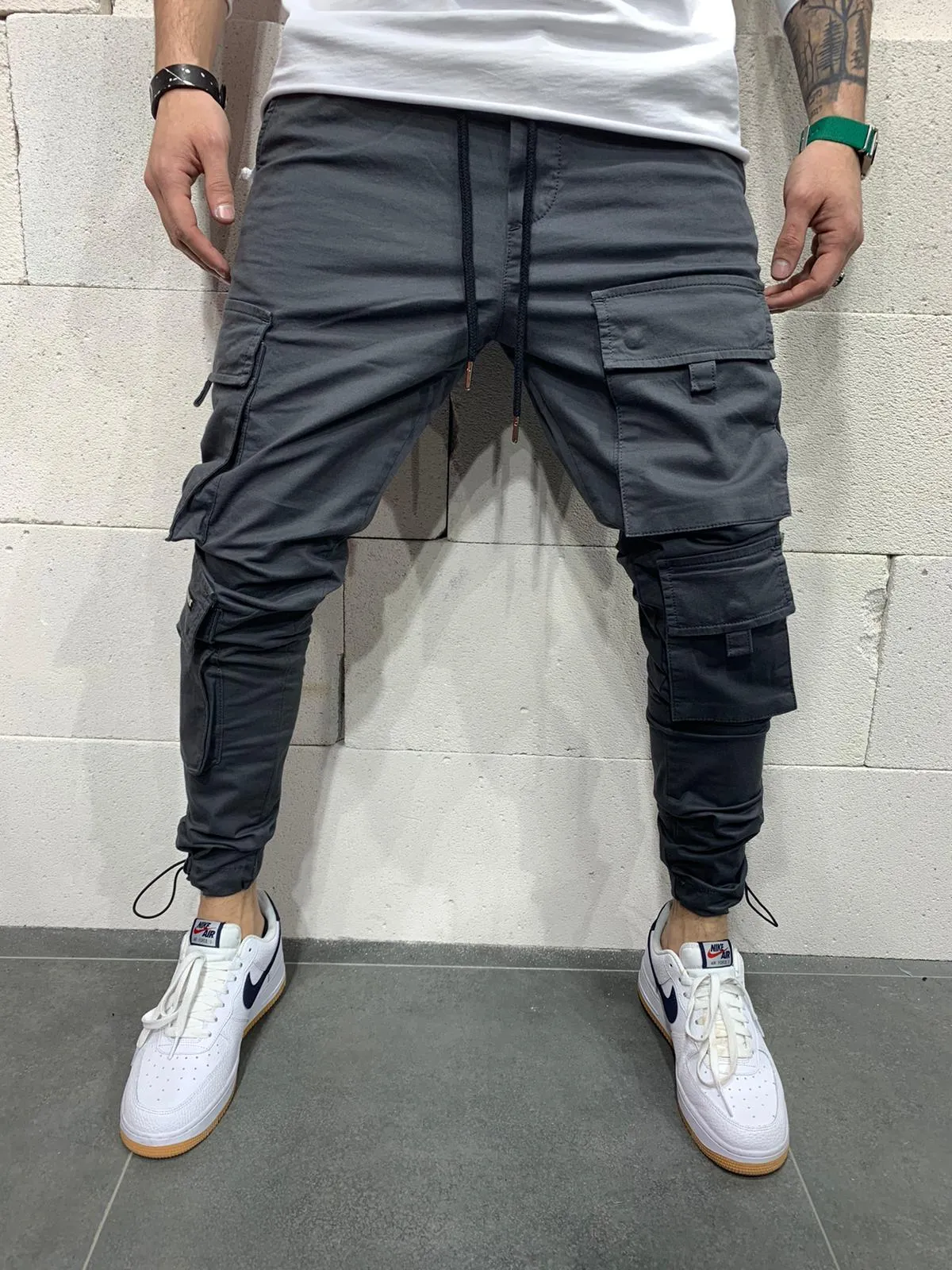 Gray Jogger Pants