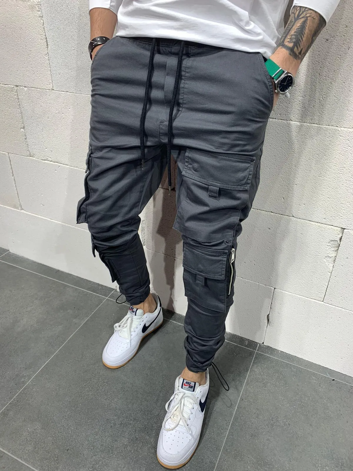 Gray Jogger Pants