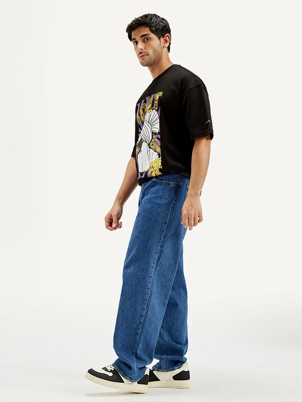 Men's 578 Indigo Loose Fit Mid Rise Jeans