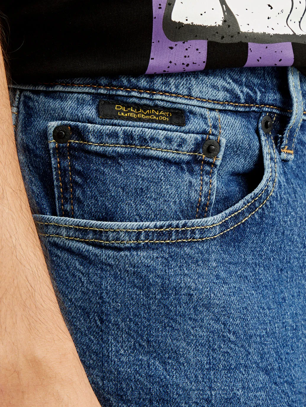 Men's 578 Indigo Loose Fit Mid Rise Jeans