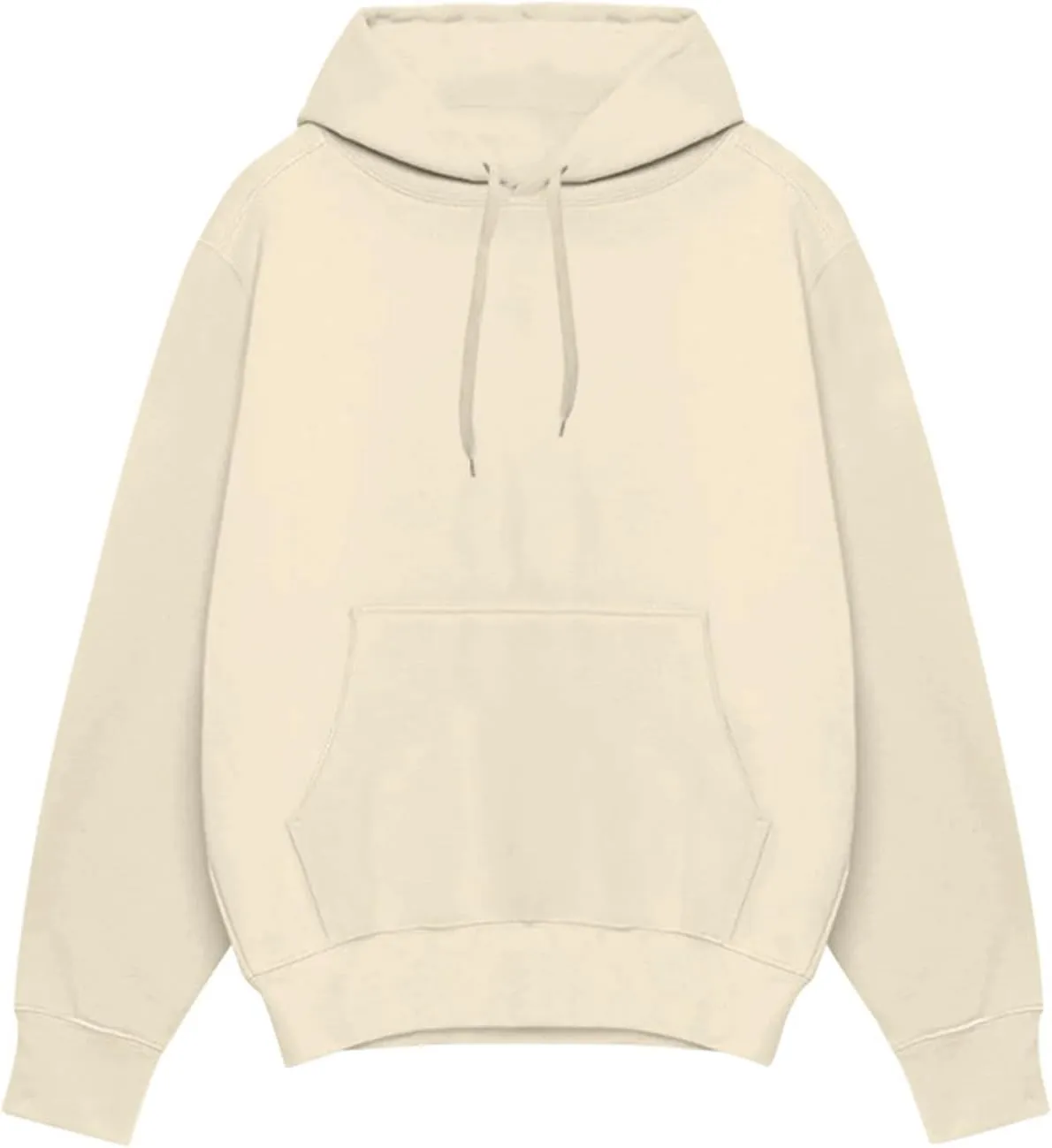 Mens Oversized Hoodies Pullover Couples Lightweight Solid Sweatshirt Unisex Loose Streetwear Hoodie for Women
