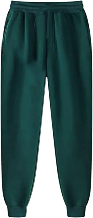 Mens Sweatpants Pants Drawstring Sports Trousers Joggers for Men Sports Active Joggers for Men Elastic Waist Athletic