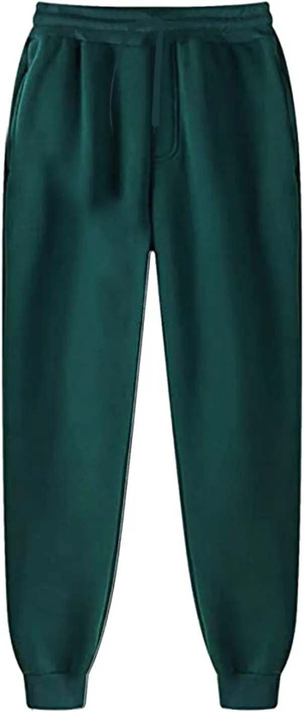 Mens Sweatpants Pants Drawstring Sports Trousers Joggers for Men Sports Active Joggers for Men Elastic Waist Athletic
