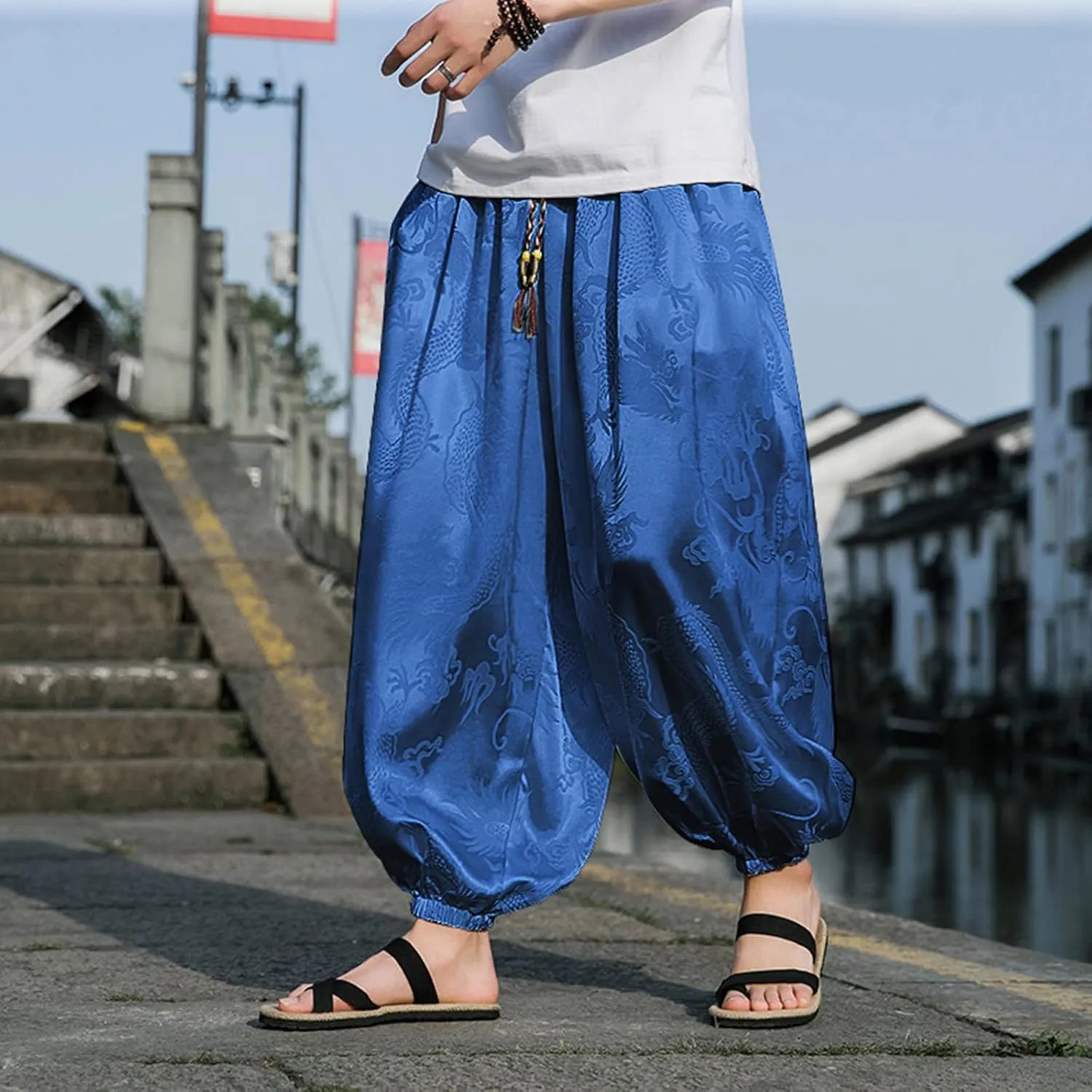 Mens Workout Cargo Sweatpants Winter Drawstring Workout Jogger Pants Men Sweatpants Men's Basic Active Fleece Jogger