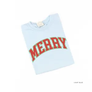 Merry (Varsity) - Comfort Colors Tee