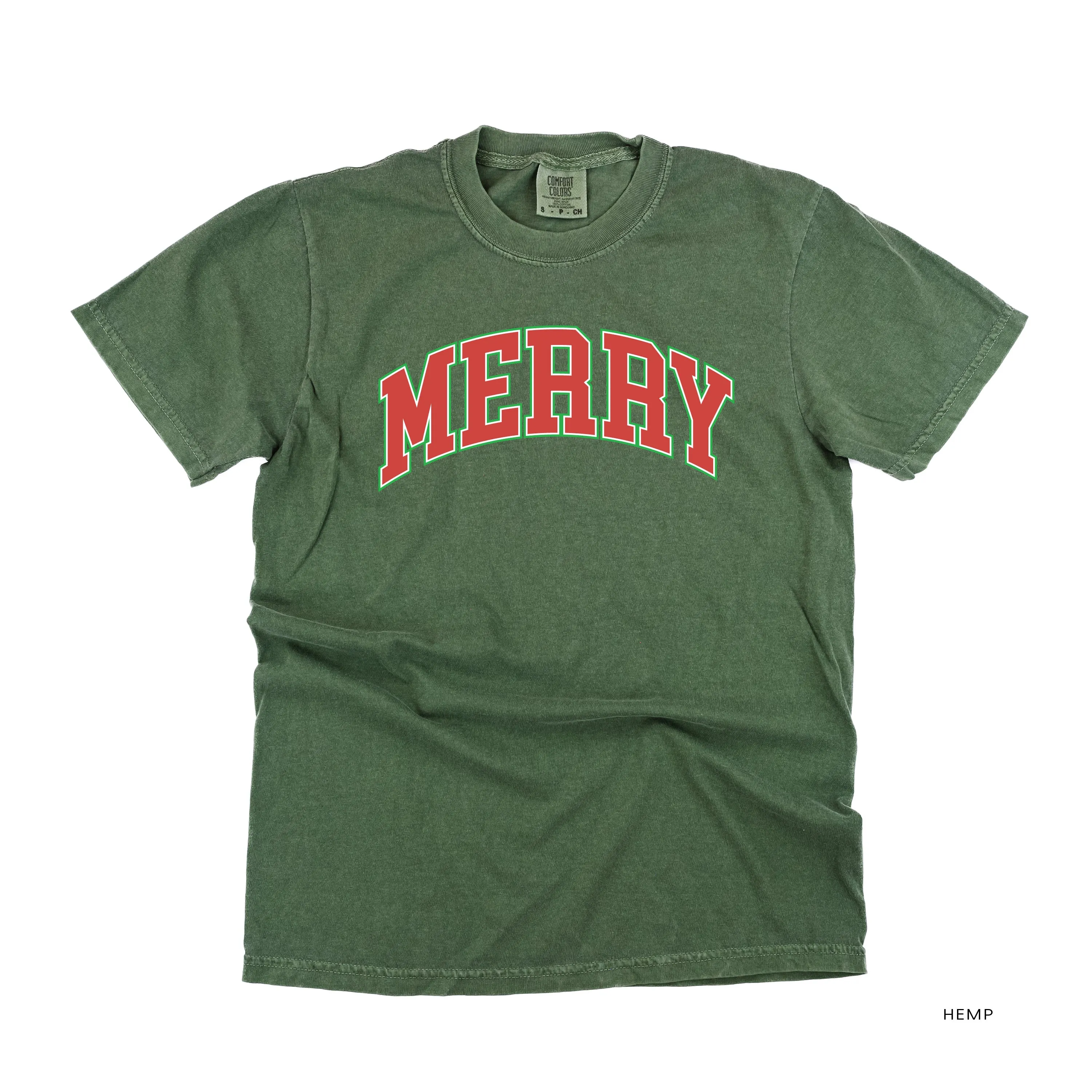 Merry (Varsity) - Comfort Colors Tee