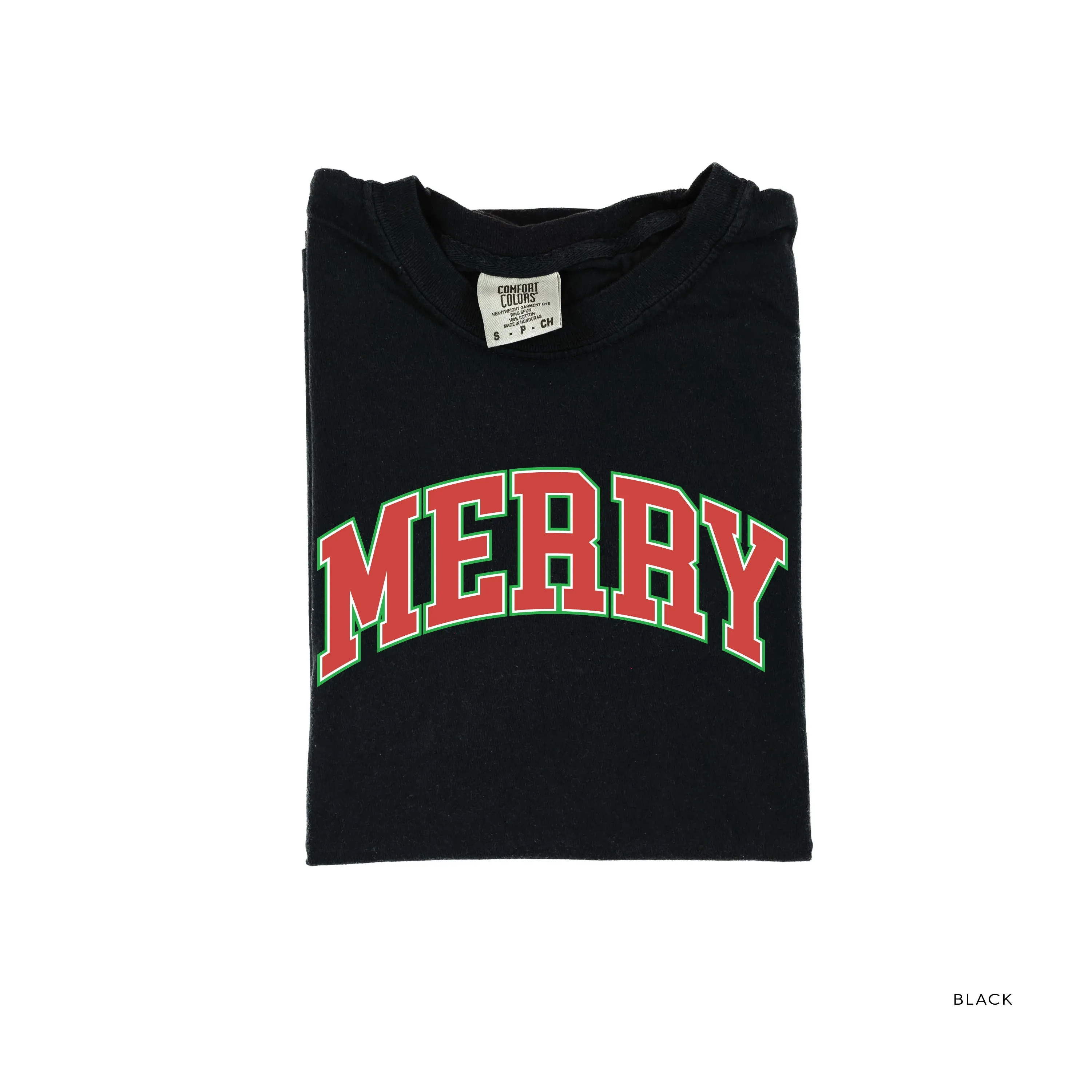 Merry (Varsity) - Comfort Colors Tee