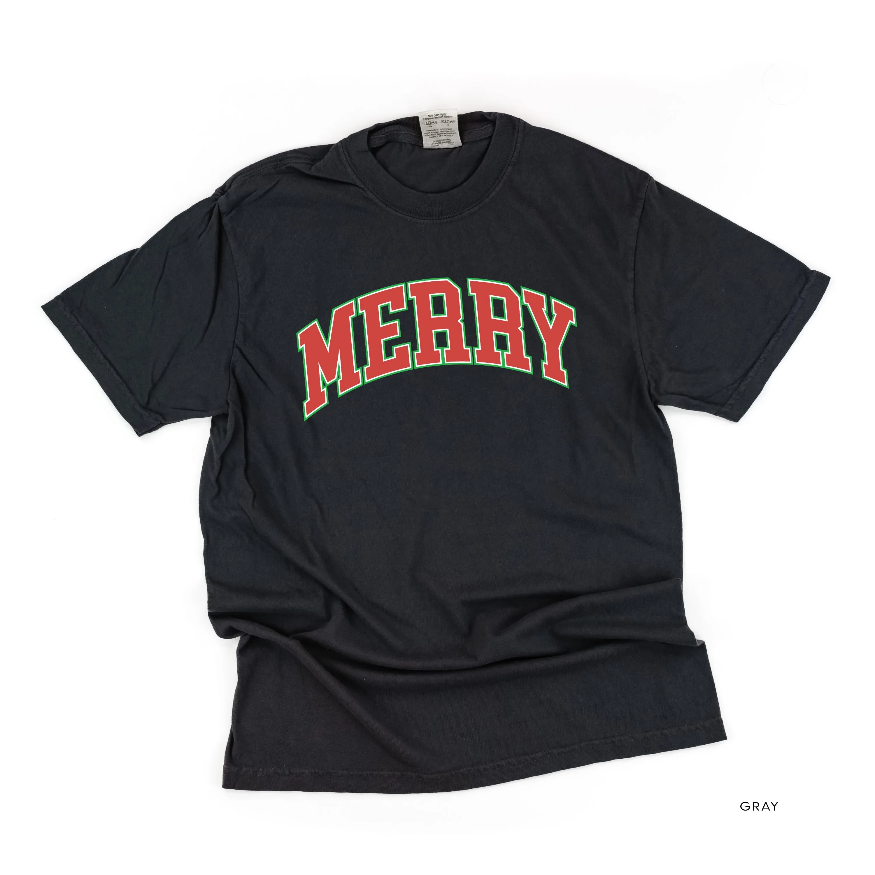 Merry (Varsity) - Comfort Colors Tee