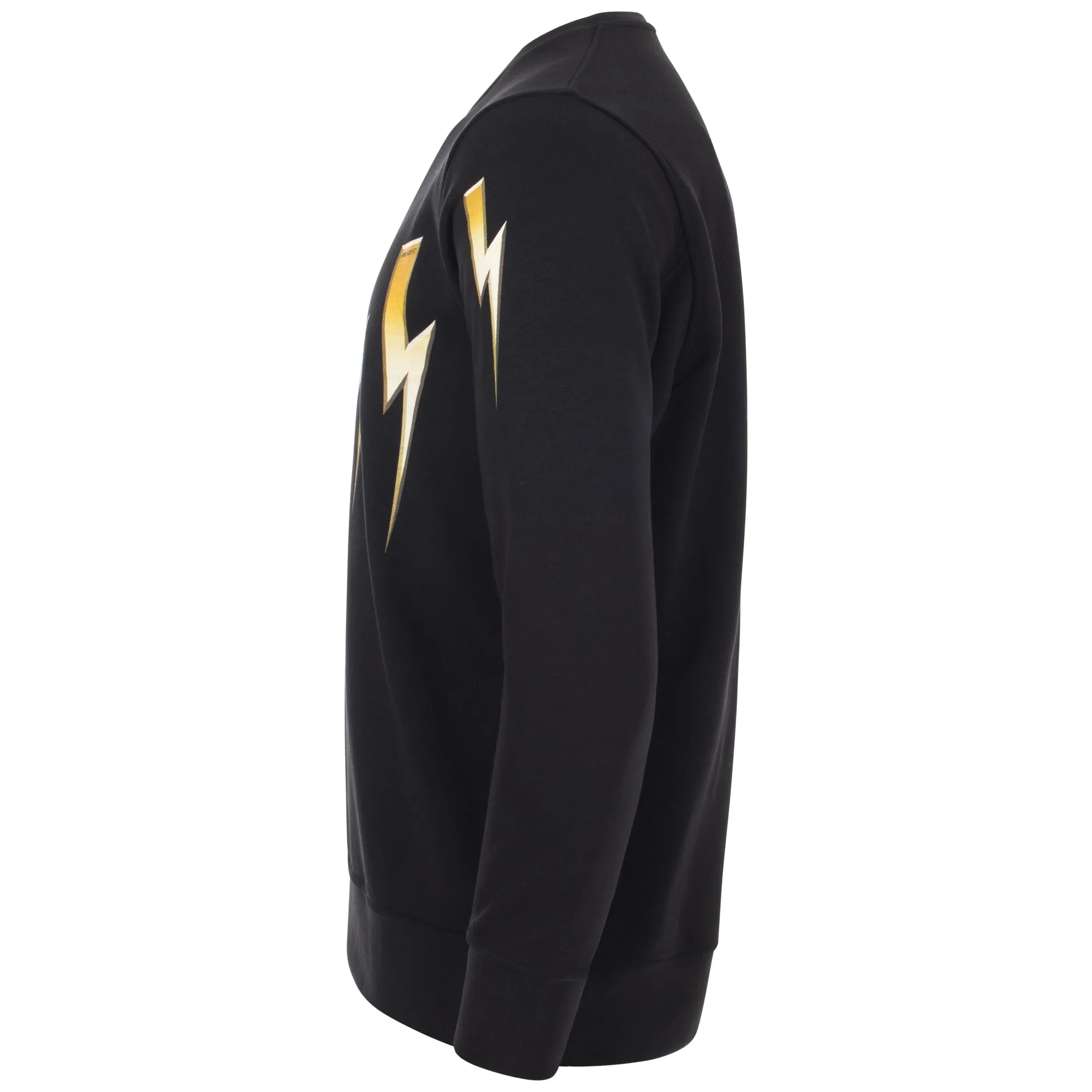 Slim Fit Gold Bolt Lightweight Sweatshirt