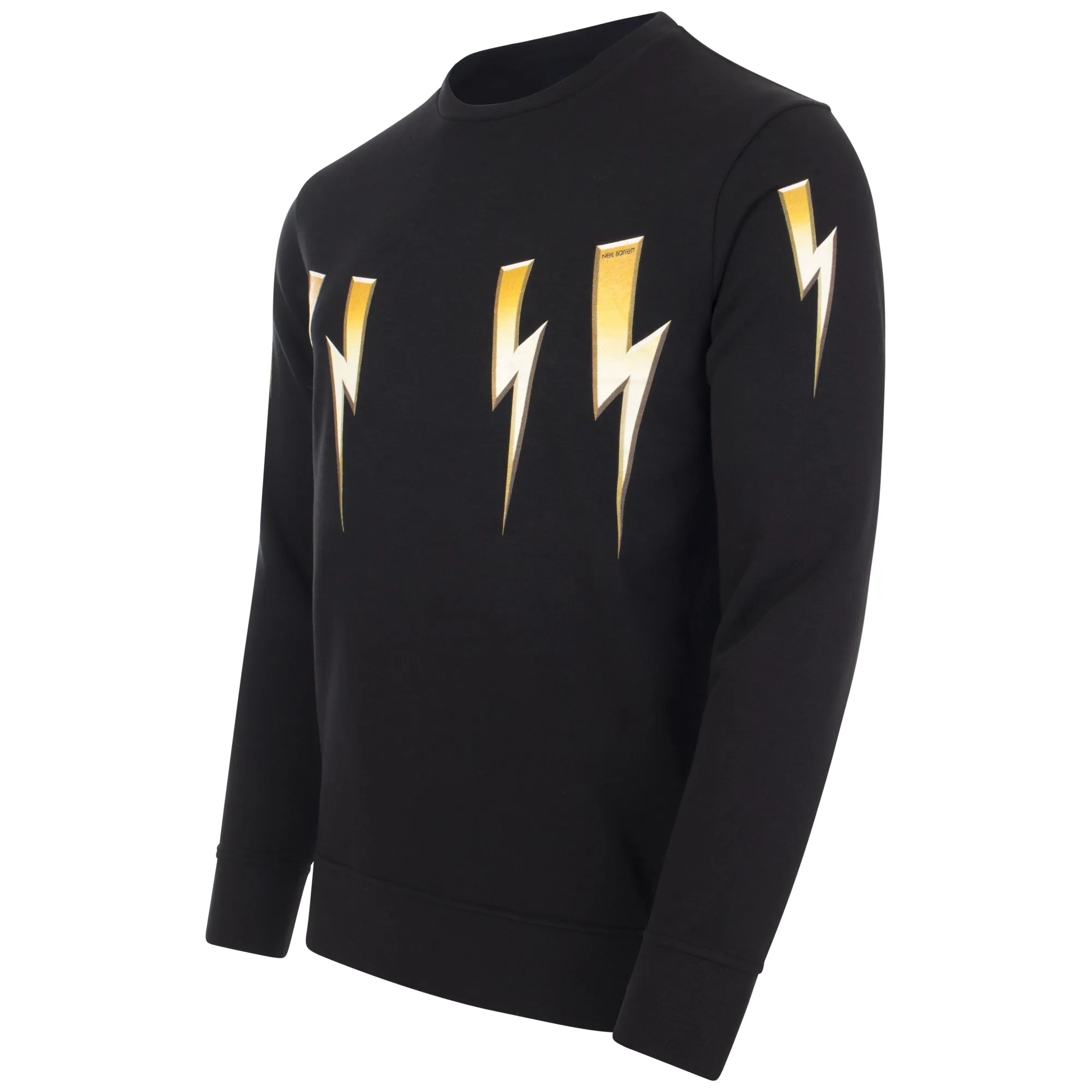 Slim Fit Gold Bolt Lightweight Sweatshirt