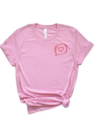 Speech Heart Tee