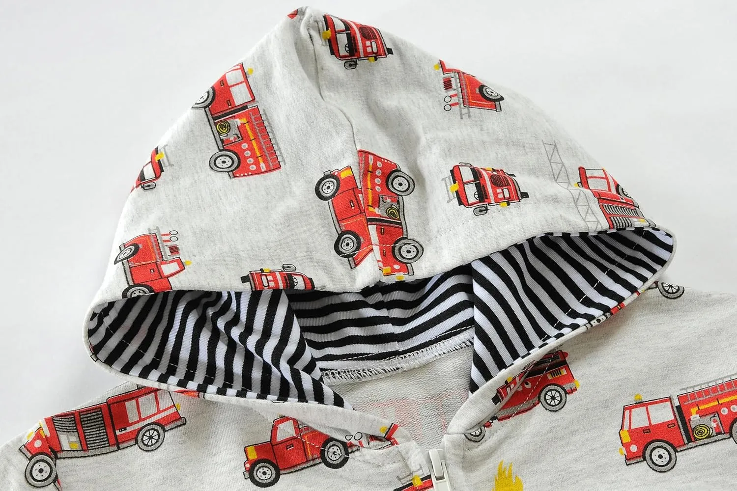 Toddler Boys Hoodies Excavator Sweatshirt Baby Boys Jacket Zipper Hoodie Top Kids Coat Winter Long Sleeve Hooded Shirts 1-7T