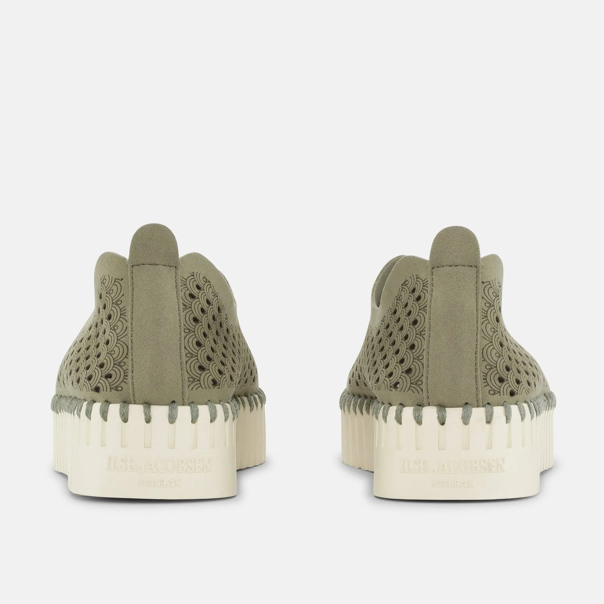 Tulip Slip On With Chunky Sole - Army